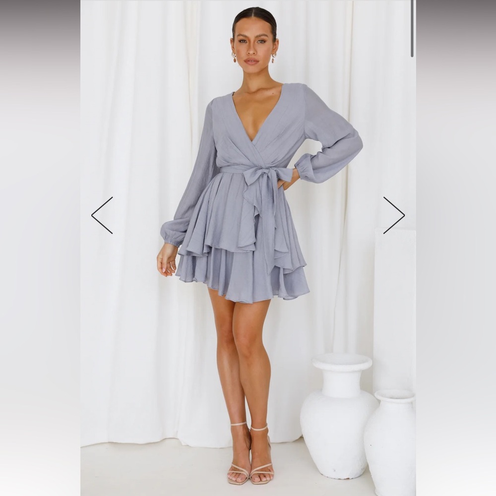 Hello Molly Etta blue dress